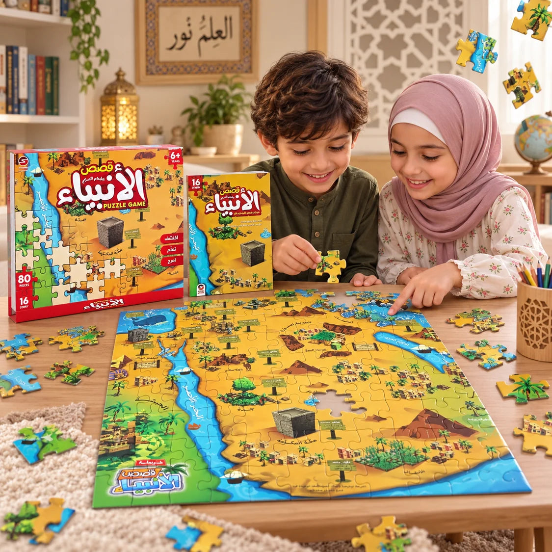 قصص الأنبياء مع قطع التجميع