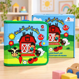 Adventure on the Farm – Fabric Activity Book for Kids