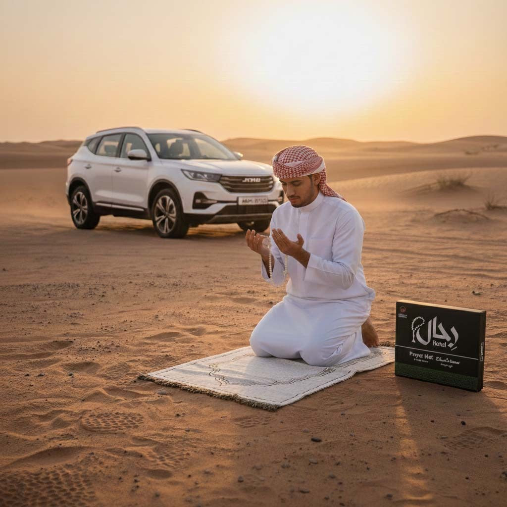 Rahhal Prayer Mat with Tasbeeh