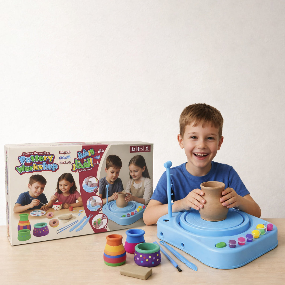 Electric Pottery Wheel – Upgraded Version for Kids