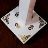 Qur'an Stand with 3D Golden Acrylic Decoration